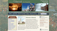 Desktop Screenshot of hancocknh.org