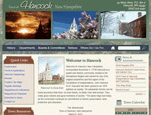 Tablet Screenshot of hancocknh.org